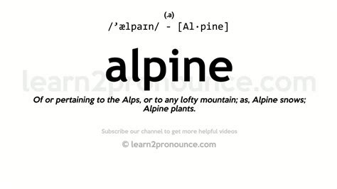 Meaning of alpiler .